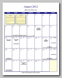 School Calendar