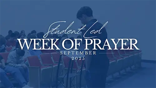 Fall Week of Prayer - Day 1